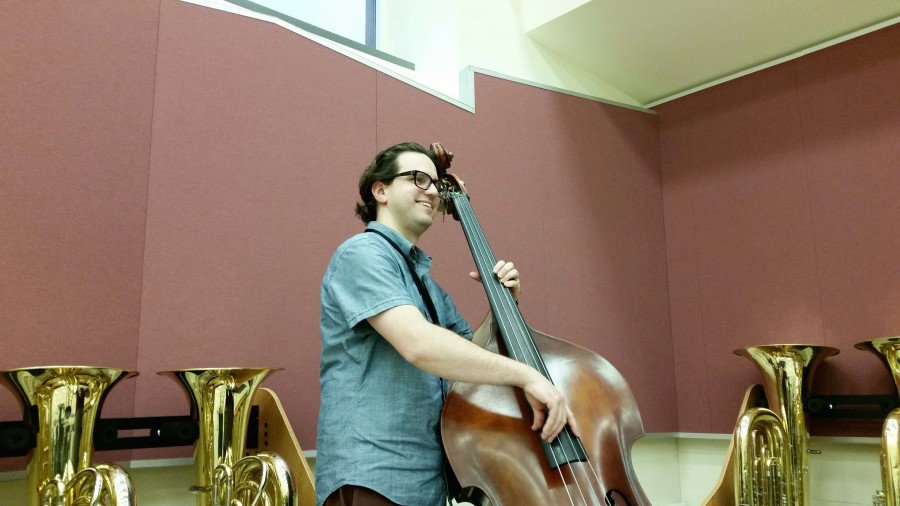 Mr. Scalise on the upright bass