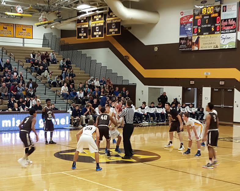 Apple Valley and Prior Lake get set for tip-off  on  December 8, 2015 