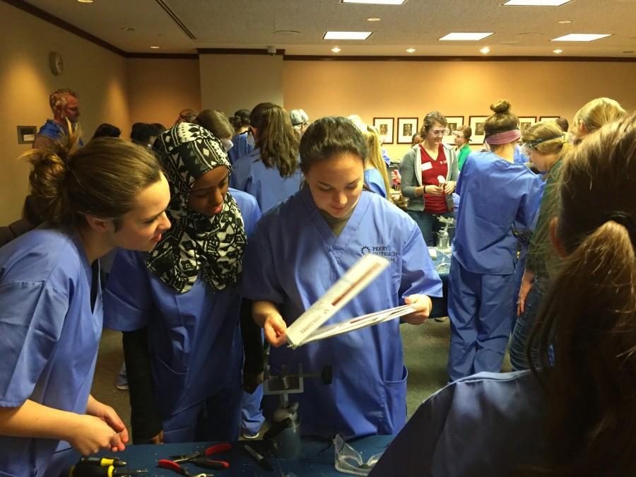 During the Perry Initiative field trip E3 STEM students were able to meet with many orthopedics and engineers as well as experience with some field work.