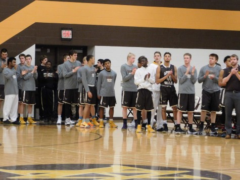 Apple Valley lines up before a game against Shakopee