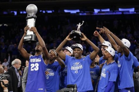 Seton Hall upset #3 Villanova a few days ago in the Big East Championship game.