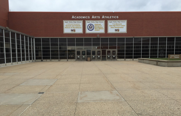 Current entrance to AVHS.