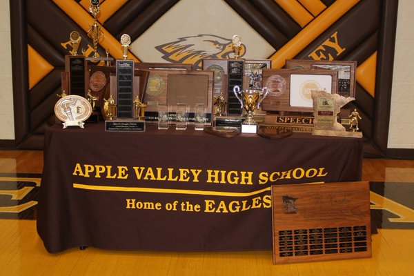 A collection of all the awards Apple Valley has won during winter