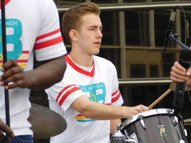 Brett Havens on drums.