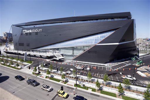 U.S. Bank Stadium came in at a cost of $1.1 billion. The Vikings opened their 2016 season in the stadium back in September.