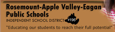 District 196 logo and mission. Taken from http://www.district196.org/District/home/index.cfm