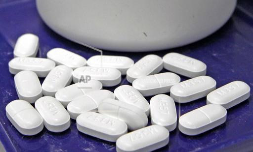 Hydrocodone pills, also known as Vicodin, a major player in the opioid epidemic. (AP Photo/Toby Talbot)