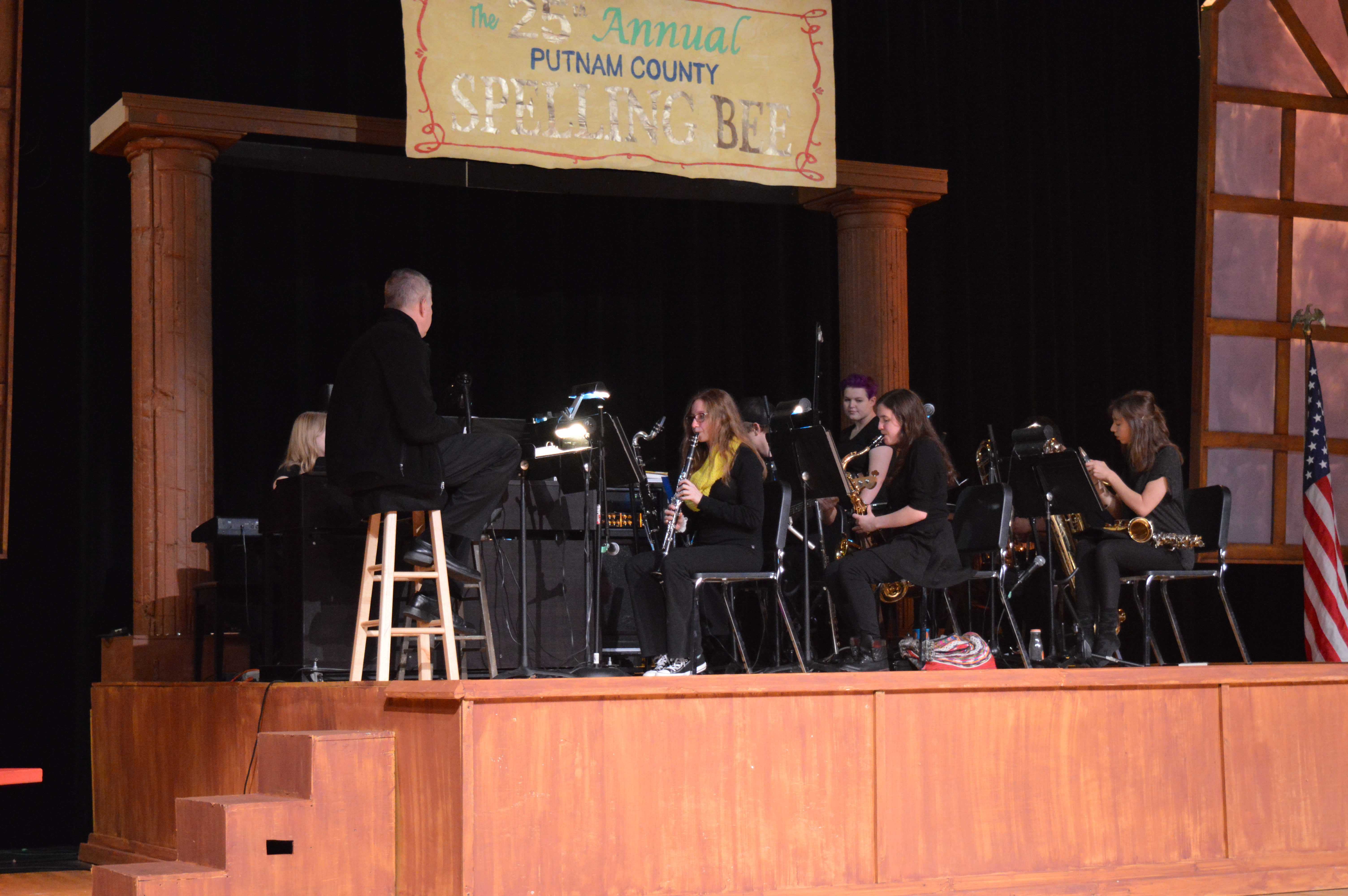 Pit orchestra led by Corey Desens.