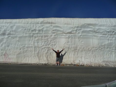 Mr. Seppala and his glacier 