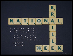 Braille: A form of written language for the visually impaired. 