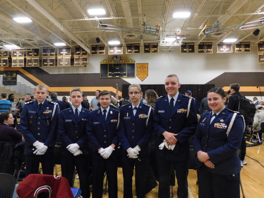 Members of JROTC